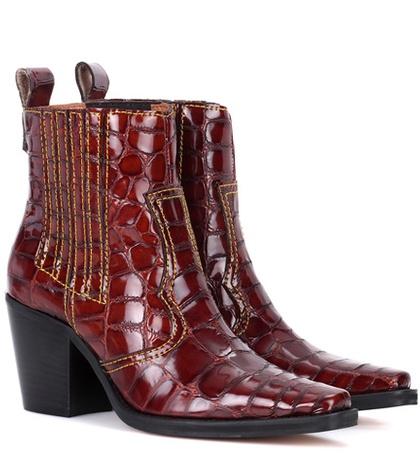 Victoria Victoria Beckham Leather Ankle Boots