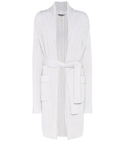 Bottega Veneta Cotton Ribbed Cardigan