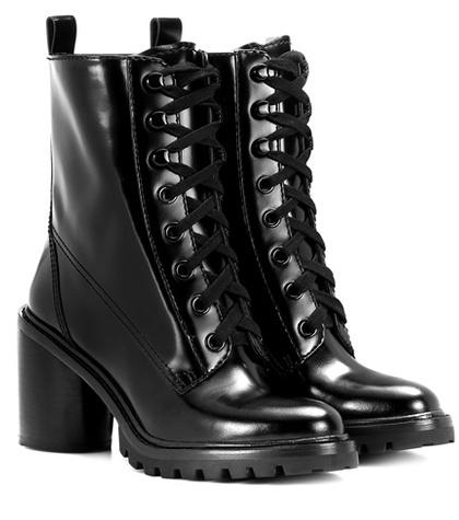 Marc Jacobs Leather Lace-up Boots