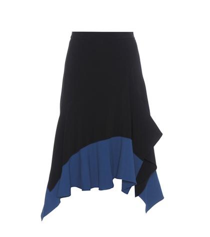 Peter Pilotto Asymmetrical Crêpe Skirt