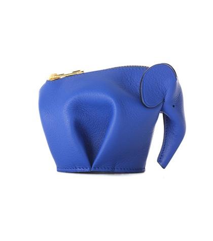 Loewe Elephant Leather Pouch