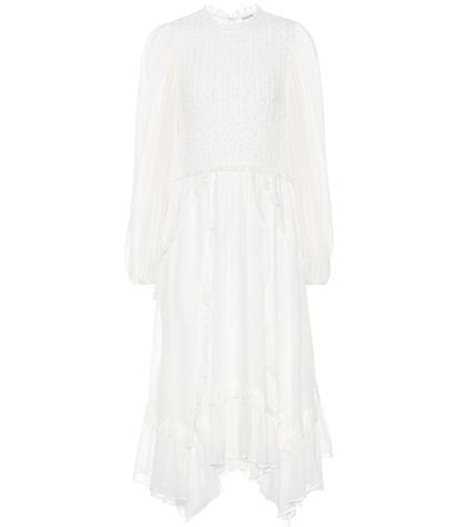 Ulla Johnson Arielle Silk Chiffon Dress