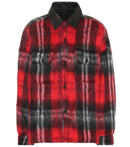Ellery Plaid Mohair-blend Jacket
