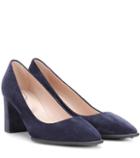 Stone Paris Suede Pumps