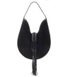 81hours Ghianda Knot Suede Shoulder Bag
