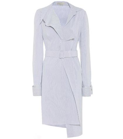 Three Graces London Striped Shirt Dress
