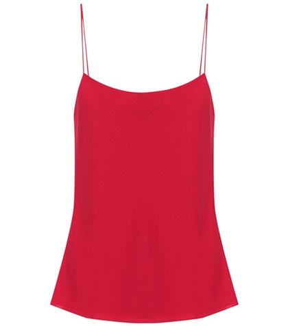 Yves Salomon - Meteo Biggins Stretch Silk Crêpe Camisole