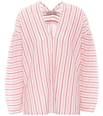 Vince Striped Oversized Cotton Top