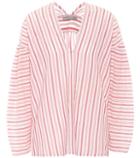 Vince Striped Oversized Cotton Top
