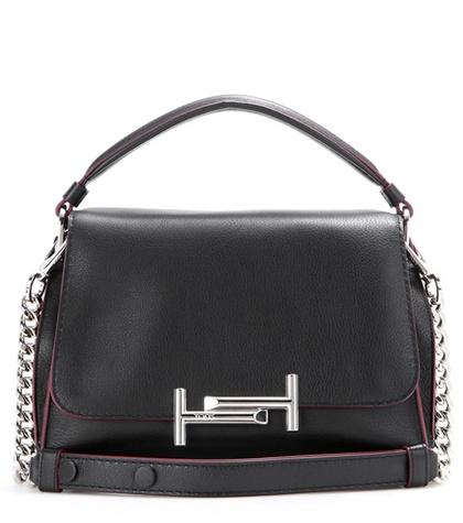 Tod's Double T Small Leather Shoulder Bag
