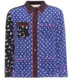 Marni Printed Silk-blend Shirt