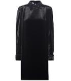 Prada Embellished Satin Mini Dress