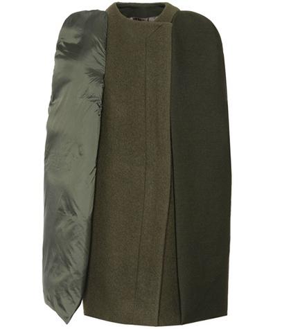 Valentino Wool, Silk And Cotton Cape