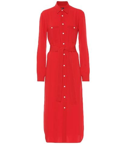 Bottega Veneta Crêpe Shirtdress
