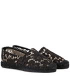 Roger Vivier Lace Espadrilles