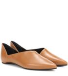 Pierre Hardy Mirage Leather Ballerinas