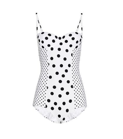 Alexander Mcqueen Polka-dot Swimsuit