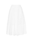 Gianvito Rossi Floral Cotton Skirt