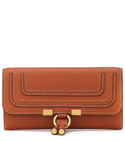Helmut Lang Marcie Flap-over Leather Wallet