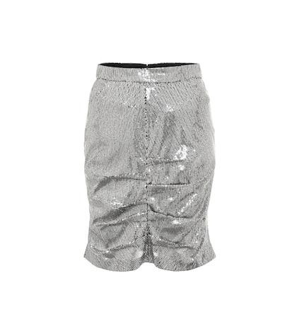 Msgm Sequined Miniskirt