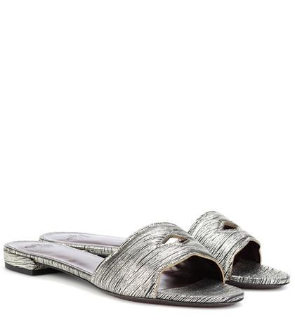 Bougeotte Leather Slides