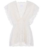 Zimmermann Paradiso Cotton And Silk Lace Blouse