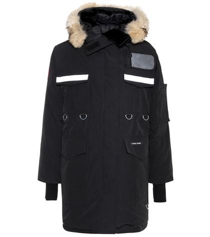 Canada Goose Resolute Parka Fur-trimmed Down Coat