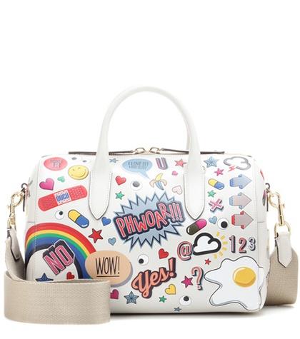 Anya Hindmarch Vere Barrel Leather Shoulder Bag