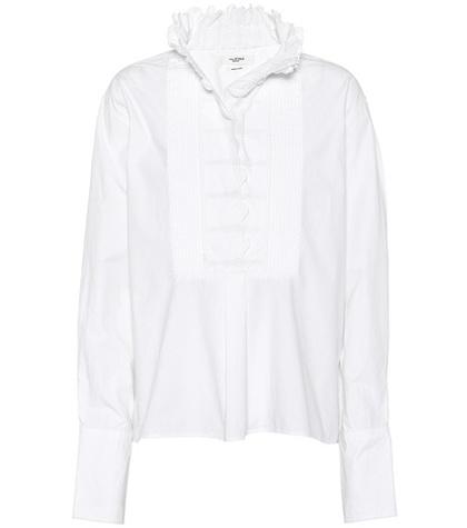 Roksanda Mora Embroidered Cotton Shirt