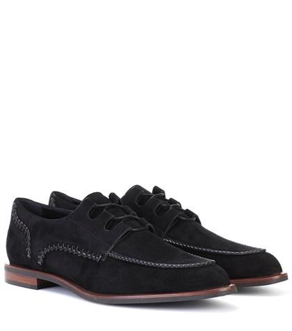 Balmain Suede Derby Shoes
