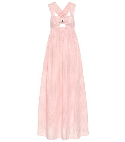 Marysia Exclusive To Mytheresa – East Hampton Gingham Cotton Dress