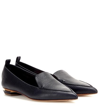 Valentino Garavani Beya Leather Loafers