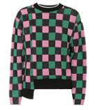 Marni Cotton-blend Checked Sweater