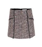 Veronica Beard Starck Tweed Miniskirt