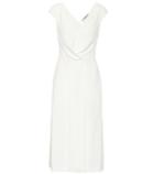 Off-white Crêpe Dress