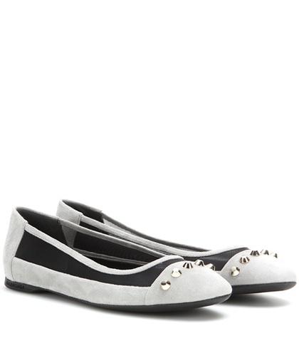 Balenciaga Classic Suede Ballerinas