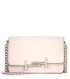 Tod's Micro Double T Leather Crossbody Bag