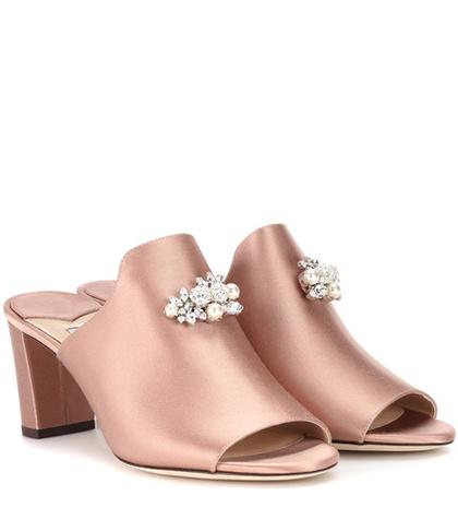 Jimmy Choo Myla Satin Mule