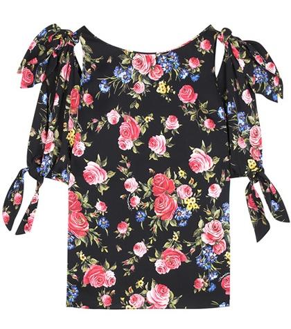 Dolce & Gabbana Stretch-silk Blouse