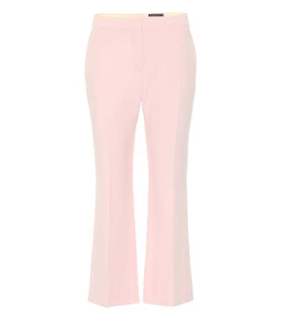Maison Margiela Cropped Crêpe Pants