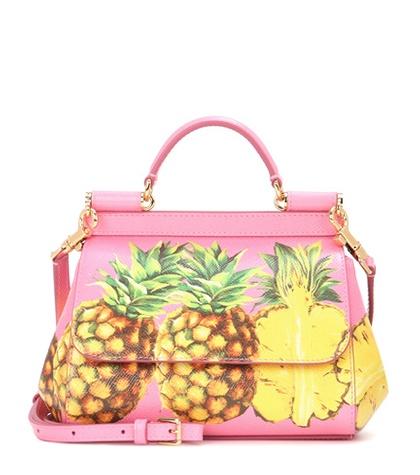Paige Sicily Mini Printed Leather Shoulder Bag