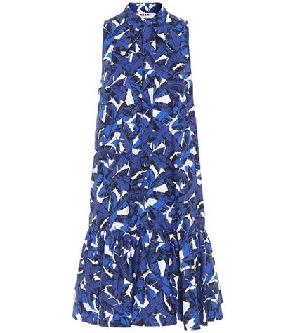 Msgm Printed Dress