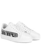Isabel Marant Printed Leather Sneakers