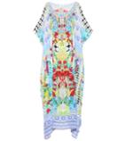 Missoni Mare Crystal-embellished Silk Kaftan
