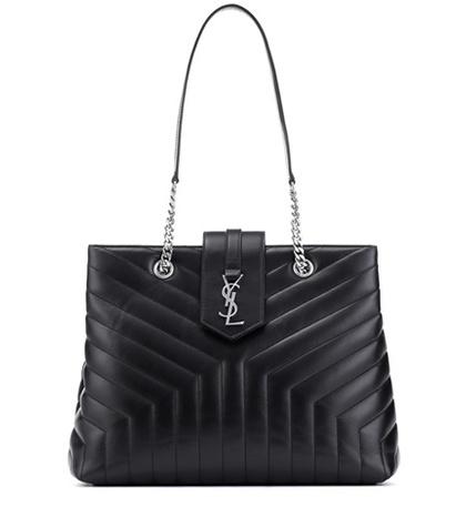 Saint Laurent Large Loulou Leather Shopper