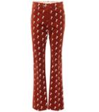 Peter Pilotto Embroidered Velvet Trousers