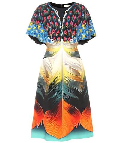 Mary Katrantzou Osmond Printed Crêpe Dress
