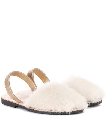 Del Rio London Exclusive To Mytheresa.com – Classic Fur Sandals