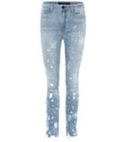 Alexander Wang Whiplash High-waisted Jeans