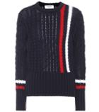 Roger Vivier Striped Wool Sweater